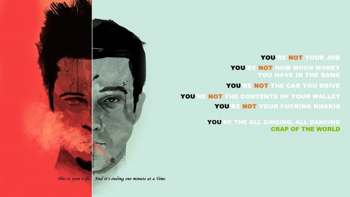 Fight club and buddhism - this is your life